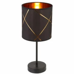 Luminaires Globo Lighting Lampe de table Globo BEMMO Noir, 1 lumière