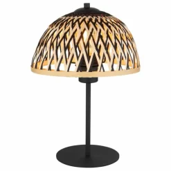 Luminaires Globo Lighting Lampe de table Globo COLLY Noir, 1 lumière* Lampes À Poser