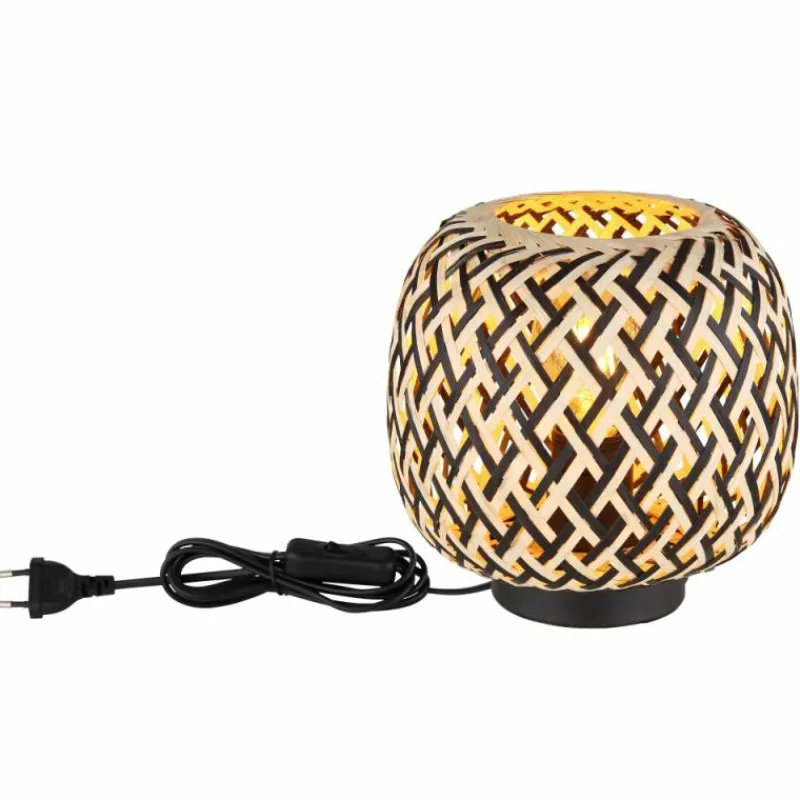 Luminaires Globo Lighting Lampe de table Globo COLLY Noir, 1 lumière* Lampes À Poser