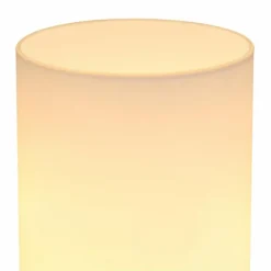 Luminaires Globo Lighting Lampe de table Globo CYLI LED Nickel mat, 1 lumière