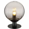 Suspension Verre Fumé-Luminaires Globo Lighting Lampe de table Globo DALLERTA Noir, 1 lumière