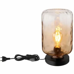 Luminaires Globo Lighting Lampe de table Globo DARINA Noir, 1 lumière