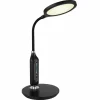 Luminaires Globo Lighting Lampe de table Globo FRUGGY LED Chrome, Noir, 1 lumière* Éclairage Led
