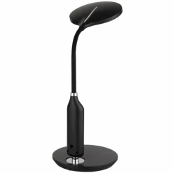 Luminaires Globo Lighting Lampe de table Globo FRUGGY LED Chrome, Noir, 1 lumière* Éclairage Led