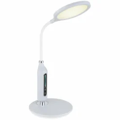 Luminaires Globo Lighting Lampe de table Globo FRUGGY LED Chrome, Gris, 1 lumière* Éclairage Led