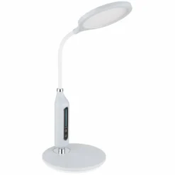 Luminaires Globo Lighting Lampe de table Globo FRUGGY LED Chrome, Gris, 1 lumière* Éclairage Led