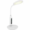Luminaires Globo Lighting Lampe de table Globo FRUGGY LED Chrome, Blanc, 1 lumière* Éclairage Led