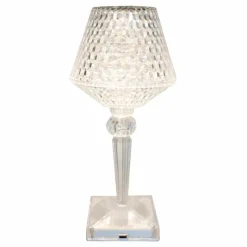 Luminaires Globo Lighting Lampe de table Globo GIXI LED Transparent, 1 lumière* Éclairage Led