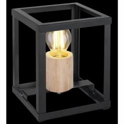 Luminaires Globo Lighting Lampe de table Globo HAGAR Noir, 1 lumière* Lampes À Poser