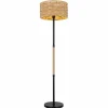 Style Boho-Chic-Luminaires Globo Lighting Lampe de table Globo HALIA Noir, 1 lumière