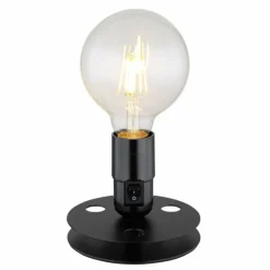 Luminaires Globo Lighting Lampe de table Globo JOHANNA Noir, 1 lumière* Lampes À Poser
