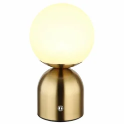 Luminaires Globo Lighting Lampe de table Globo JULSY LED Laiton, 1 lumière* Éclairage Led