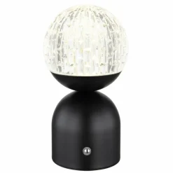 Luminaires Globo Lighting Lampe de table Globo JULSY LED Noir, 1 lumière* Éclairage Led