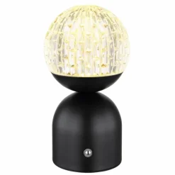 Luminaires Globo Lighting Lampe de table Globo JULSY LED Noir, 1 lumière* Éclairage Led