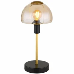 Luminaires Globo Lighting Lampe de table Globo KOKKINI Noir, 1 lumière