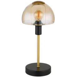 Luminaires Globo Lighting Lampe de table Globo KOKKINI Noir, 1 lumière