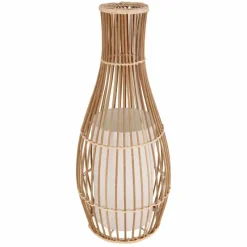 Lampes En Tissu-Luminaires Globo Lighting Lampe de table Globo LAGLIO Brun, 1 lumière