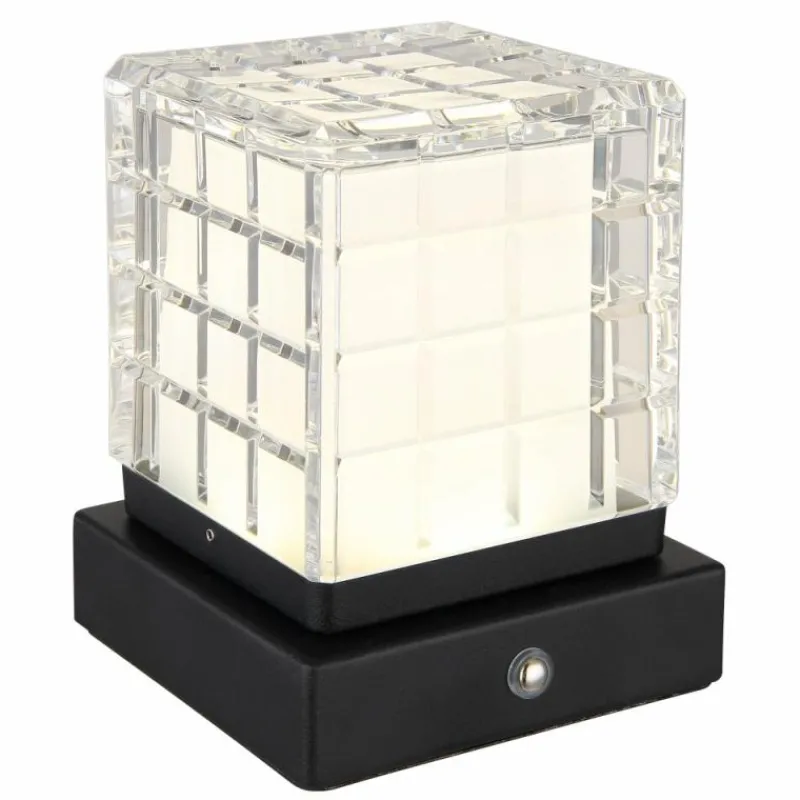 Luminaires Globo Lighting Lampe de table Globo LUNKI LED Noir, 1 lumière