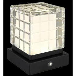 Luminaires Globo Lighting Lampe de table Globo LUNKI LED Noir, 1 lumière