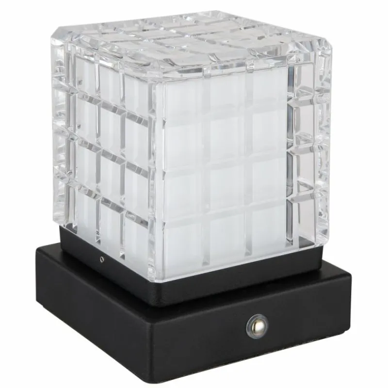 Luminaires Globo Lighting Lampe de table Globo LUNKI LED Noir, 1 lumière