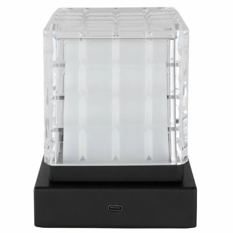 Luminaires Globo Lighting Lampe de table Globo LUNKI LED Noir, 1 lumière