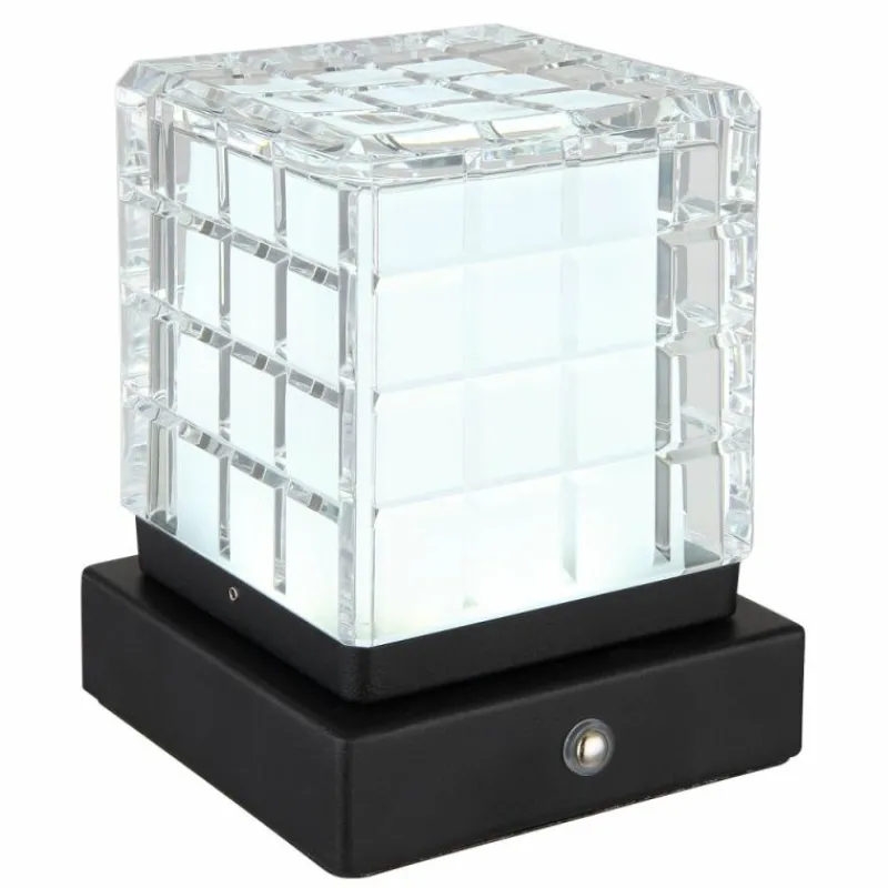 Luminaires Globo Lighting Lampe de table Globo LUNKI LED Noir, 1 lumière