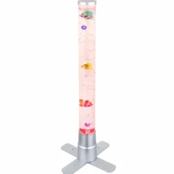 Luminaires Globo Lighting Lampe de table Globo MENDOZA LED Argenté, Transparent, 1 lumière, Changeur de couleurs* Éclairage Led