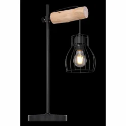 Luminaires Scandinaves-Luminaires Globo Lighting Lampe de table Globo MINA Brun, Noir, 1 lumière