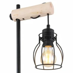 Luminaires Scandinaves-Luminaires Globo Lighting Lampe de table Globo MINA Noir, 1 lumière