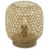 Style Boho-Chic-Luminaires Globo Lighting Lampe de table Globo MIRENA Brun, 1 lumière