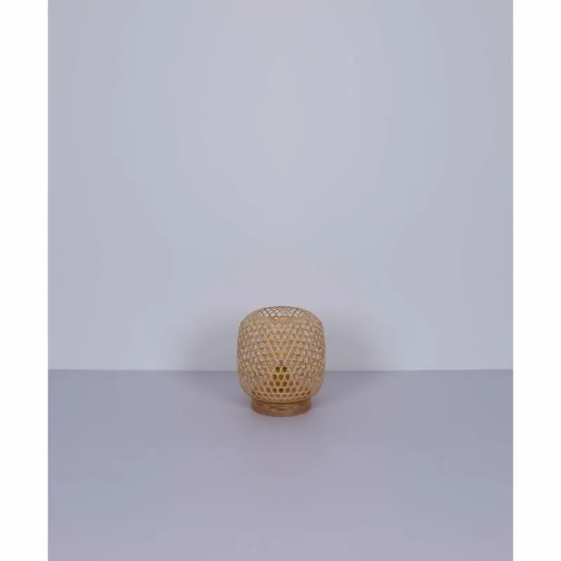 Style Boho-Chic-Luminaires Globo Lighting Lampe de table Globo MIRENA Brun, 1 lumière