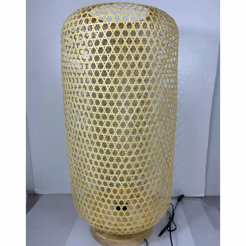 Style Boho-Chic-Luminaires Globo Lighting Lampe de table Globo MIRENA Brun, 1 lumière