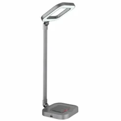 Luminaires Globo Lighting Lampe de table Globo MONACO LED Gris, Blanc, 1 lumière, Changeur de couleurs* Éclairage Led