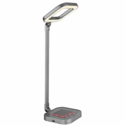 Luminaires Globo Lighting Lampe de table Globo MONACO LED Gris, Blanc, 1 lumière, Changeur de couleurs* Éclairage Led