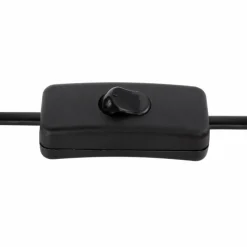 Lampes En Tissu-Luminaires Globo Lighting Lampe de table Globo MORITZ Brun, Argenté, 1 lumière