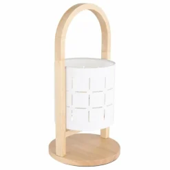 Lampes En Tissu-Luminaires Globo Lighting Lampe de table Globo NINJA Écru, 1 lumière