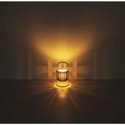 Lampes En Tissu-Luminaires Globo Lighting Lampe de table Globo NINJA Écru, 1 lumière