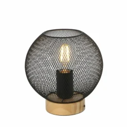 Luminaires Globo Lighting Lampe de table Globo PABLO Noir, 1 lumière* Lampes À Poser