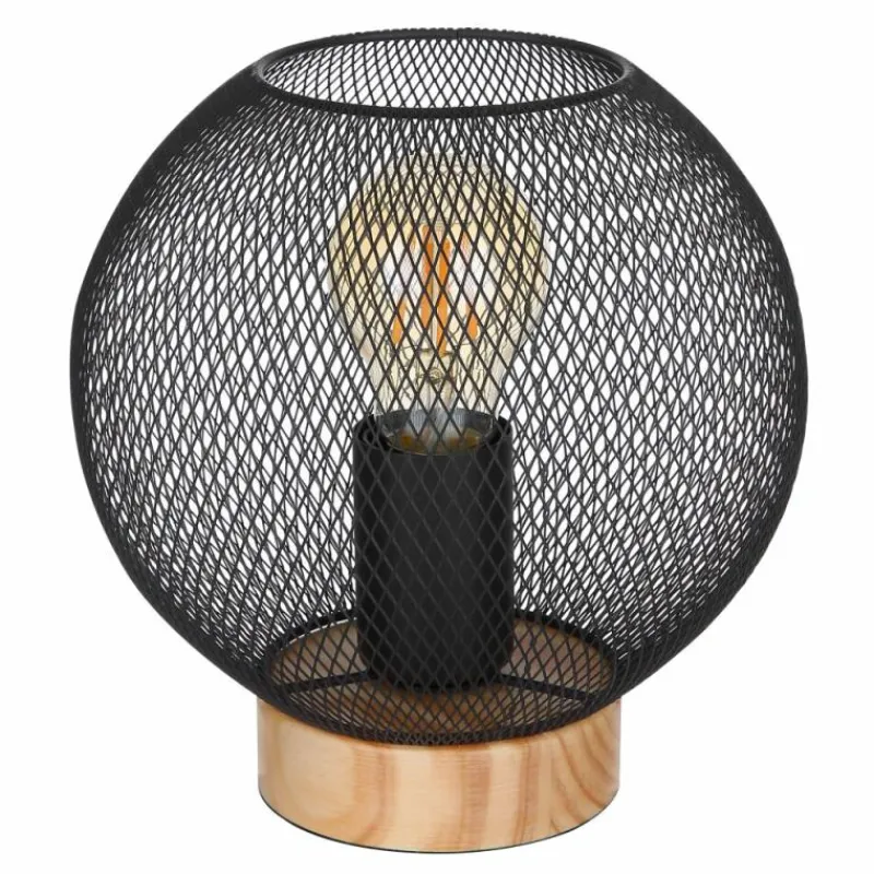 Luminaires Globo Lighting Lampe de table Globo PABLO Noir, 1 lumière* Lampes À Poser