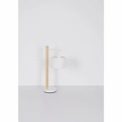 Lampes En Tissu-Luminaires Globo Lighting Lampe de table Globo RAFA Brun, Blanc, 1 lumière