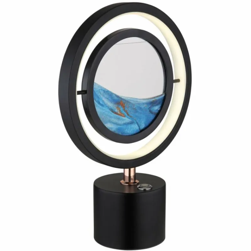 Luminaires Globo Lighting Lampe de table Globo REEDI LED Noir, 1 lumière* Éclairage Led