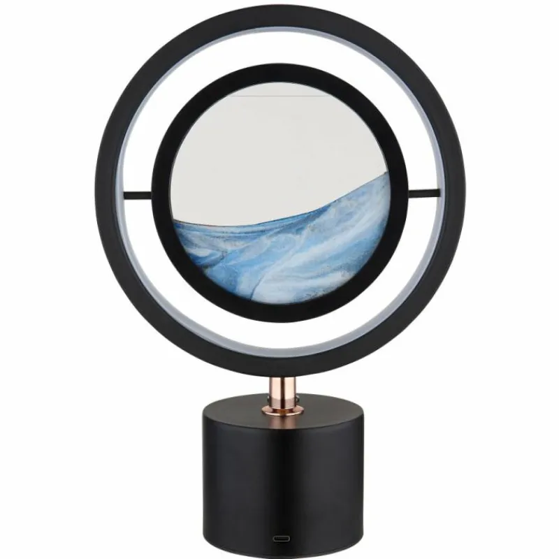 Luminaires Globo Lighting Lampe de table Globo REEDI LED Noir, 1 lumière* Éclairage Led