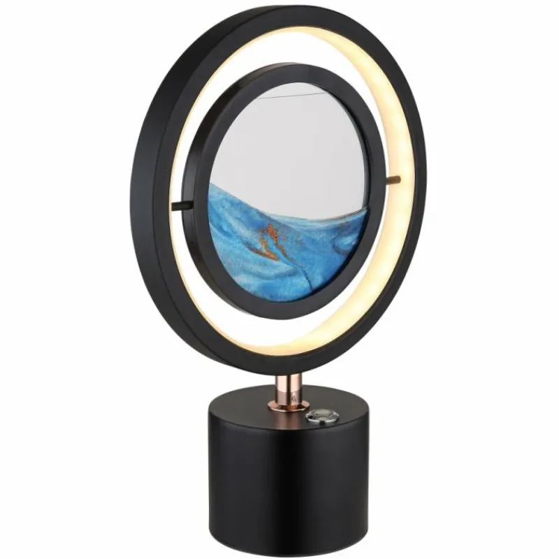 Luminaires Globo Lighting Lampe de table Globo REEDI LED Noir, 1 lumière* Éclairage Led