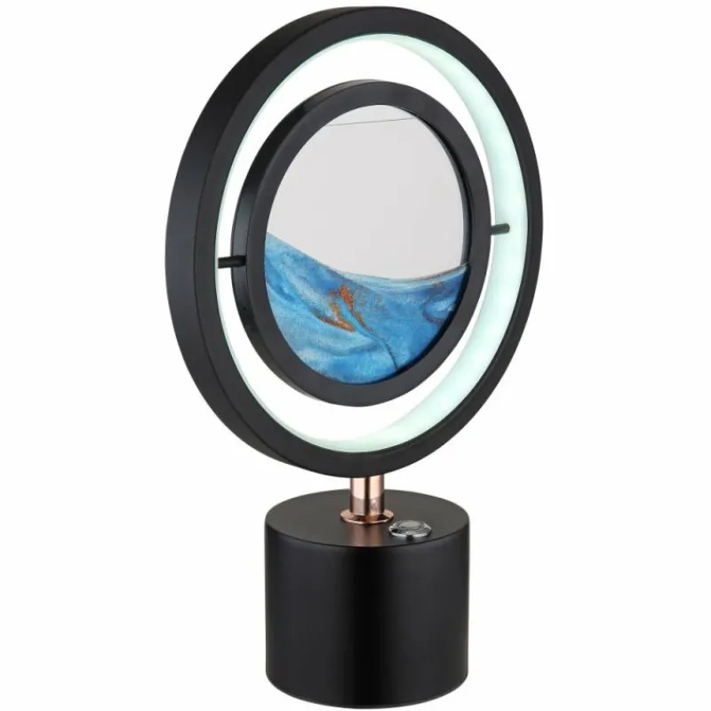 Luminaires Globo Lighting Lampe de table Globo REEDI LED Noir, 1 lumière* Éclairage Led