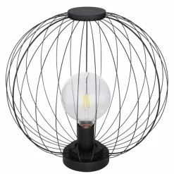 Luminaires Globo Lighting Lampe de table Globo ROZA Noir, 1 lumière* Lampes À Poser