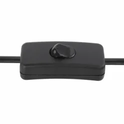 Lampes En Bois-Luminaires Globo Lighting Lampe de table Globo SOENI Noir, 1 lumière