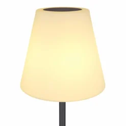 Luminaires Globo Lighting Lampe de table Globo SOLAR LED Noir, 2 lumières, Télécommandes, Changeur de couleurs