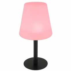 Luminaires Globo Lighting Lampe de table Globo SOLAR LED Noir, 8 lumières, Changeur de couleurs