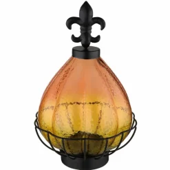 Luminaires Globo Lighting Lampe de table Globo SOLAR LED Noir, 1 lumière, Télécommandes