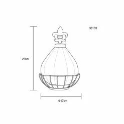 Luminaires Globo Lighting Lampe de table Globo SOLAR LED Noir, 1 lumière, Télécommandes